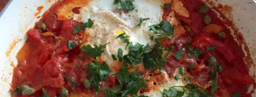 sciaksciuka siciliana Sicilian shakshuka