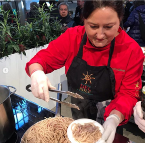 cooking at little Italy Nicoletta Tavella BioAlberti