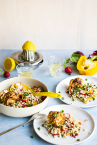 Pearl couscous salad