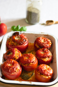Tomatoes stuffed with rice 2